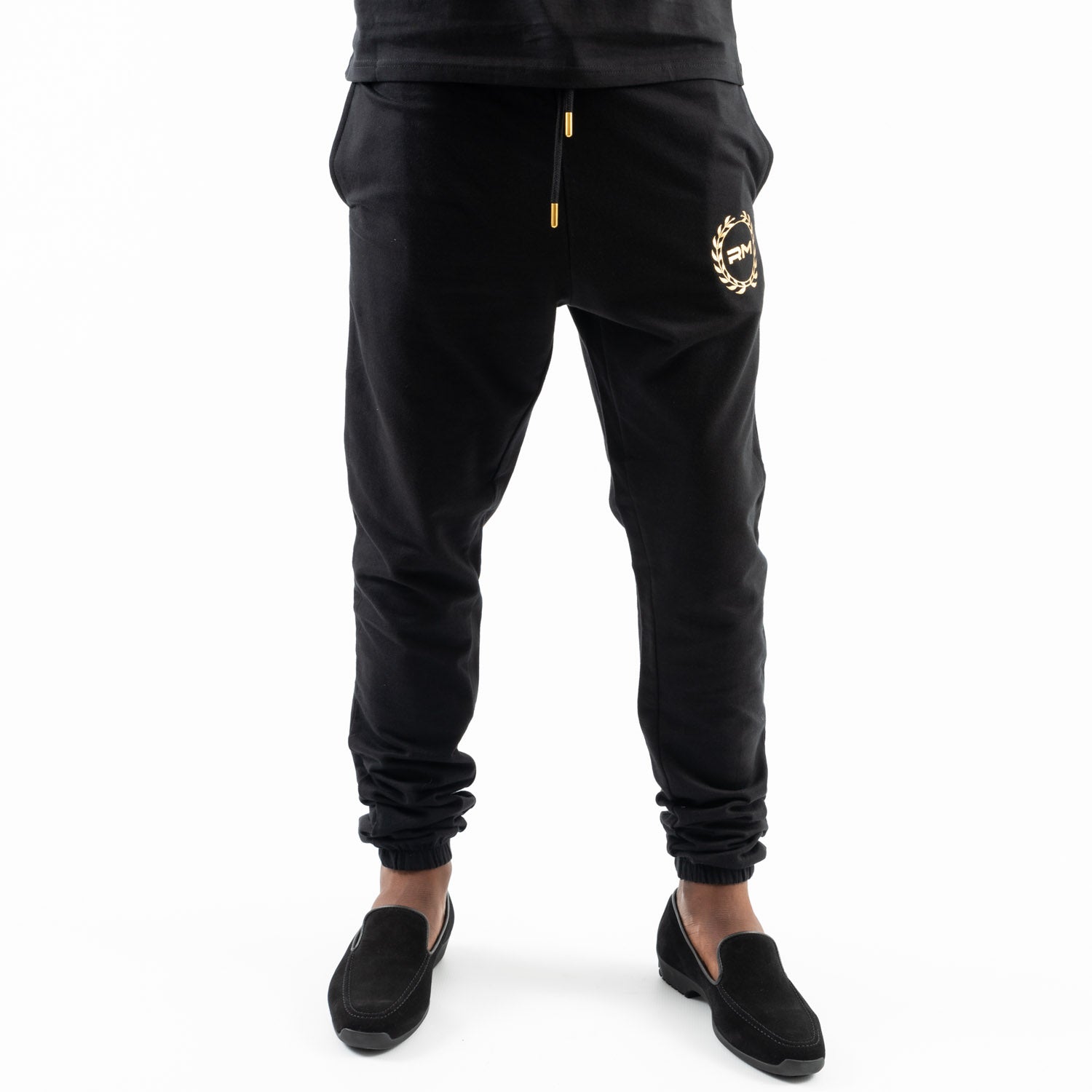 CORE BLACK SWEATPANTS – Rossimoda Official1