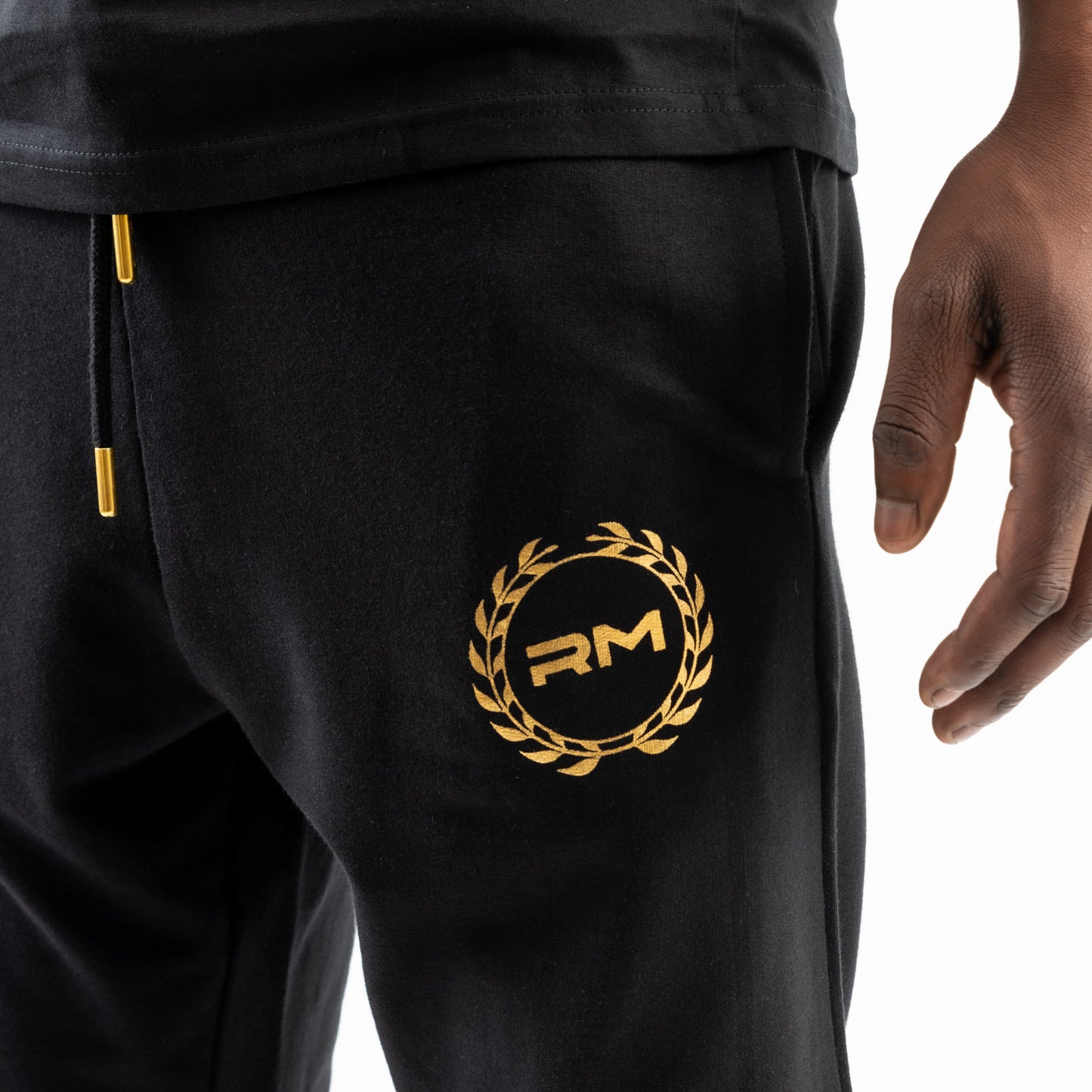 CORE BLACK SWEATPANTS