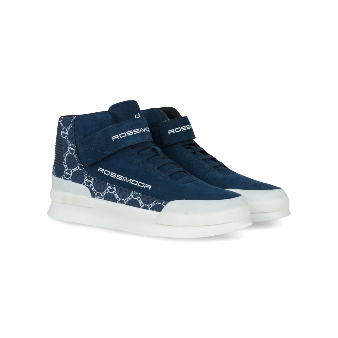 LORENZO BLUE PICCO SNEAKER - Rossimoda Official