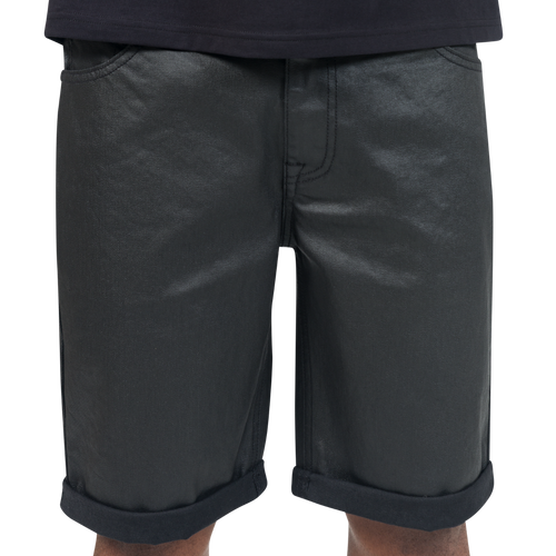 WAX DENIM SHORTS - Rossimoda Official