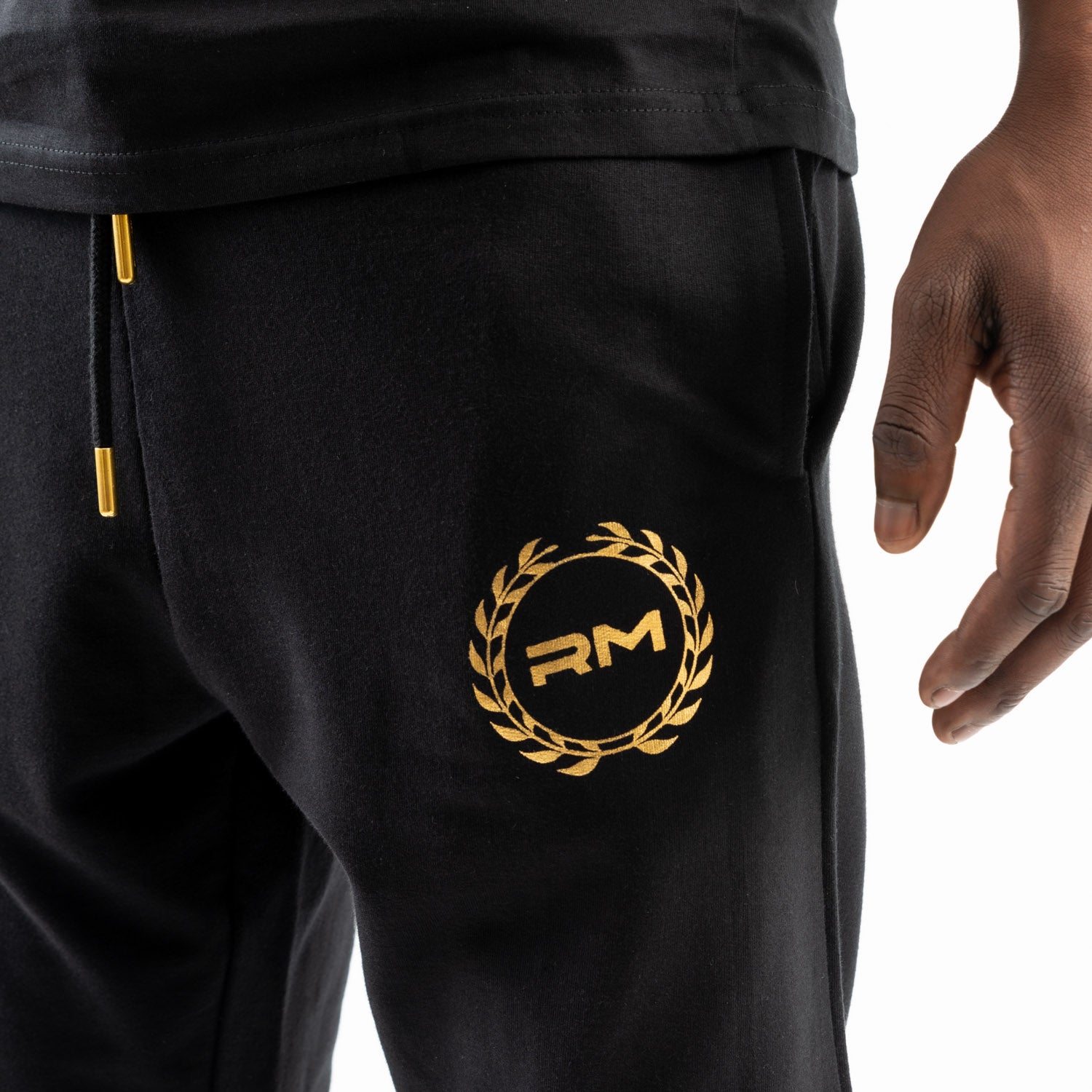 CORE BLACK SWEATPANTS - Rossimoda Official