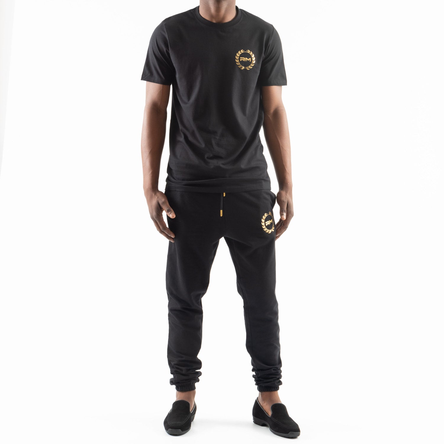 CORE BLACK SWEATPANTS - Rossimoda Official
