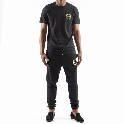 CORE BLACK SWEATPANTS - Rossimoda Official