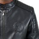 DONATELLO LEATHER JACKET - Rossimoda Official