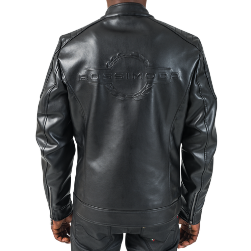 DONATELLO LEATHER JACKET - Rossimoda Official