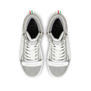 ALTA HIGH WHITE & GREY SNEAKER - Rossimoda Official