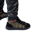 CALEB LEATHER CARGO PANTS - Rossimoda Official