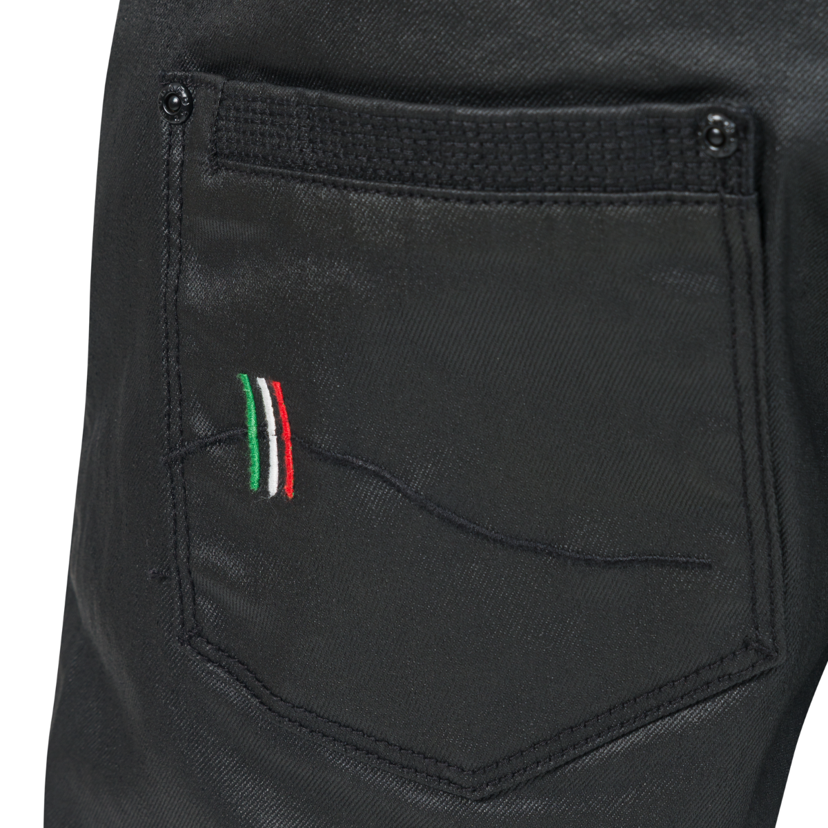 WAX DENIM SHORTS - Rossimoda Official