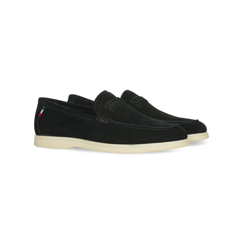 PAGANI BLACK LOAFER - Rossimoda Official